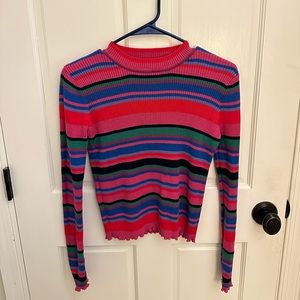 BP Striped Sweater; size small; worn once